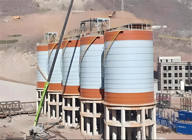 曲麻莱高架钢板仓